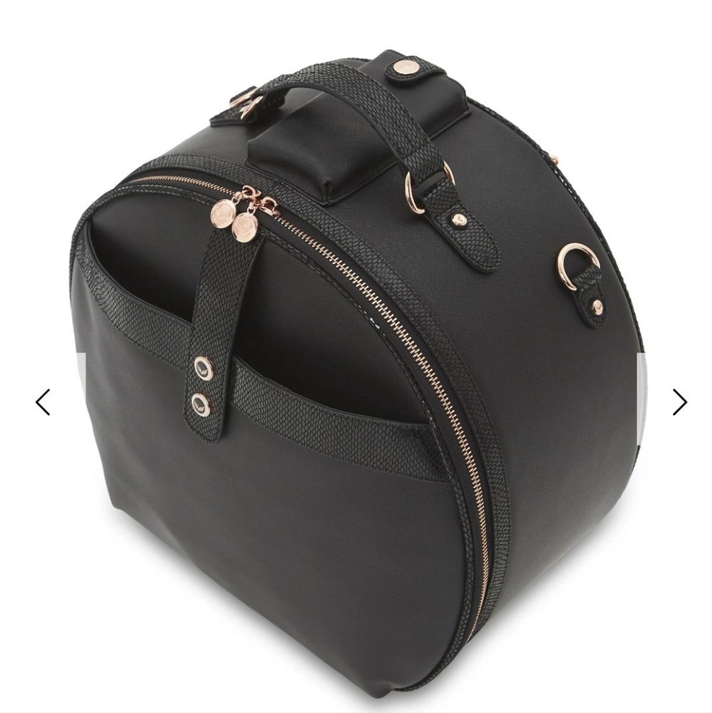 Deluxe Birdy Black Rose Suitecase